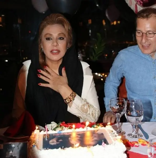 جشن تولد نسرین مقانلو با حضور بازیگران+عکس