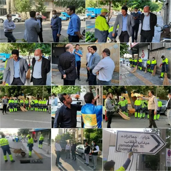 اجرای طرح ویژه نگهداشت شهر با محوریت پنج شنبه پاک 

