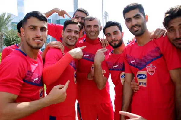 گزارش تصویری از تمرین پرسپولیس در دوحه