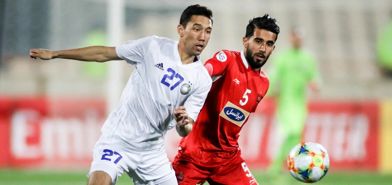 آمار بازی‌های رو در روی پرسپولیس ایران و پاختاکور ازبکستان