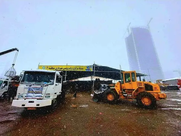 آمادگی کامل قلب پایتخت برای بارش برف