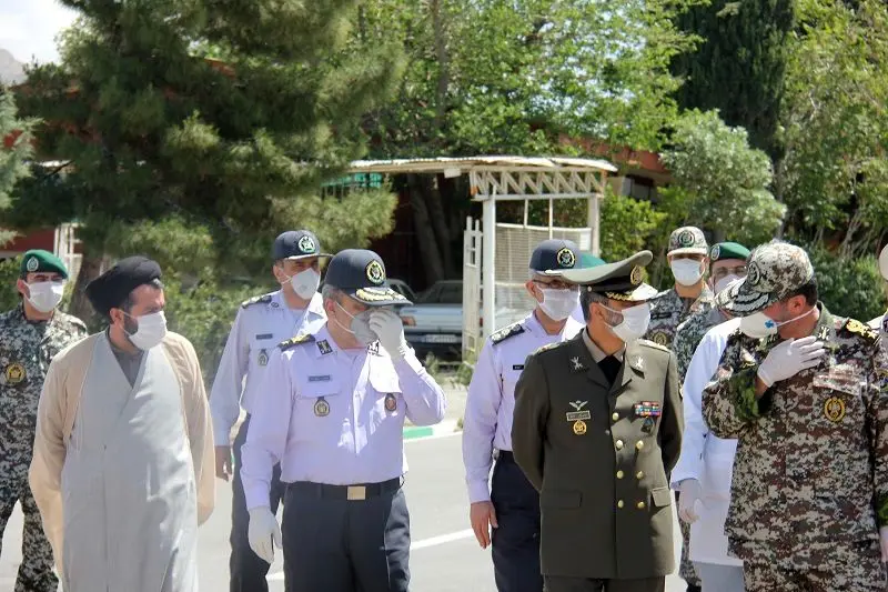 بازدید فرمانده کل ارتش از دانشگاه پدافند هوایی ارتش