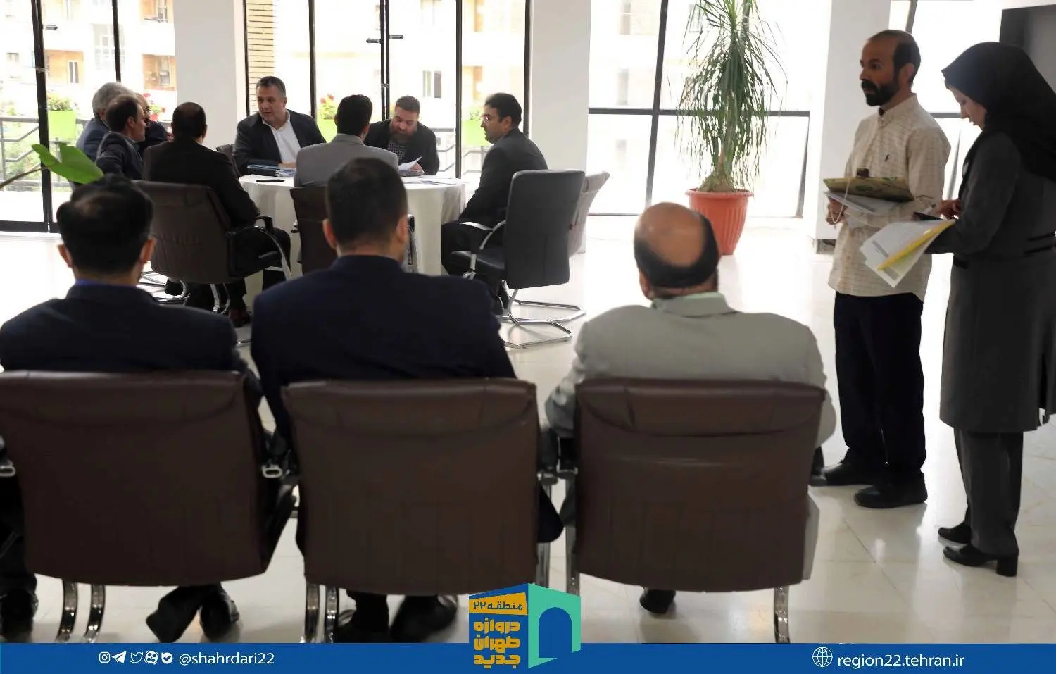 ️ دیدار مردمی شهردار منطقه22 با شهروندان
