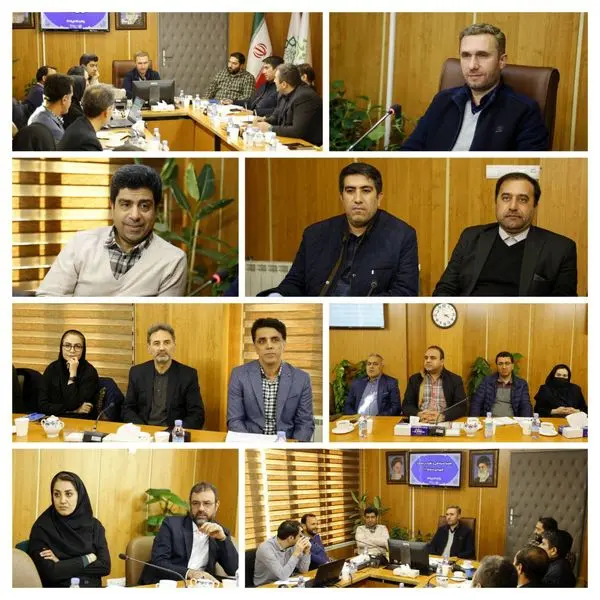 برگزاری جلسه کمیته فنی و نظارت بر عملکرد شهرداری منطقه ۲۱