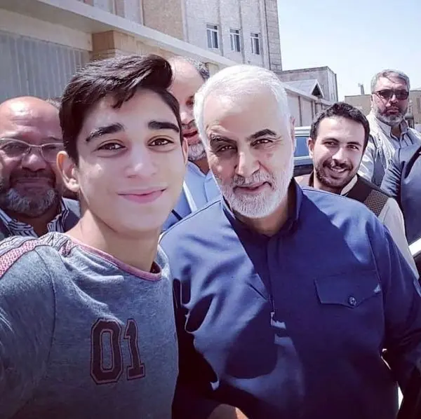 سلفی قاسم سلیمانی قبل از عملیات + عکس