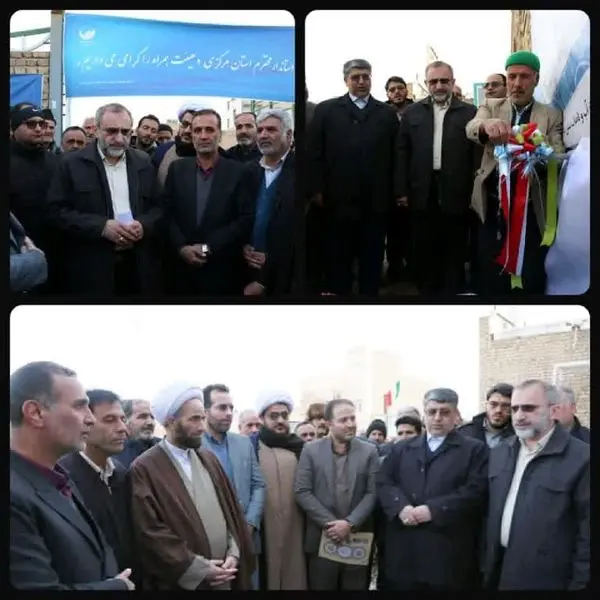 پروژه آبرسانی به روستای مهر سفلی شهرستان خنداب به بهره برداری رسید