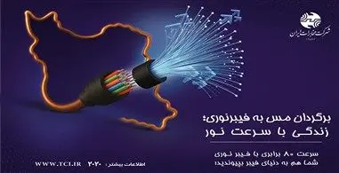 خیز بلند مخابرات برای ۵۰ هزار اتصال هفتگی در سال ۱۴۰۵

