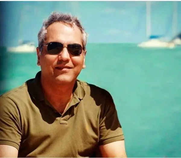 عکس لاکچری مهران مدیری در کنار دریا + عکس