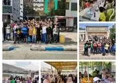اجرای  پویش جهادی مهر در مهر در مدارس منطقه۴ 

