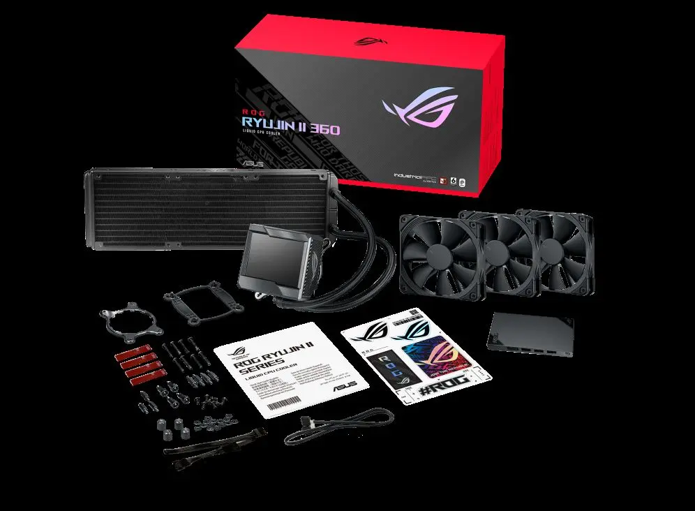خنک کننده مایع ASUS ROG RYUJIN II  معرفی شد
