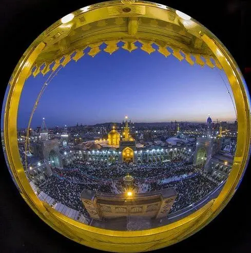 حرم امیرالمومنین (ع) در آستانه شهادت امام جواد (ع) سیاهپوش شد +تصاویر