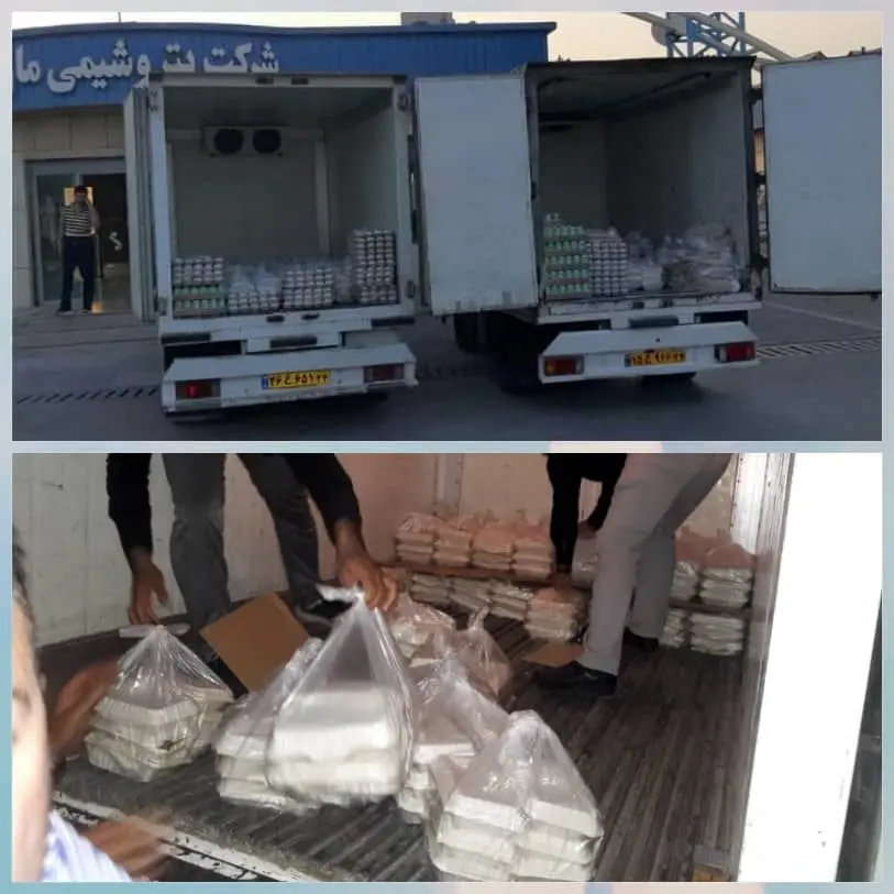 توزیع ۲۰۰۰ پرس غذا توسط پتروشیمی مارون بین زوار اربعین سید الشهدا(ع)
