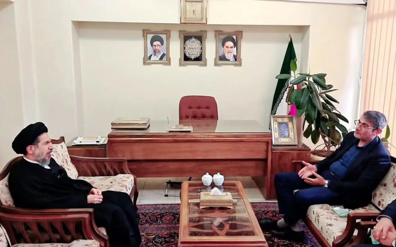 دیدار مهندس ملک جعفریان با امام‌ جمعه موقت تهران