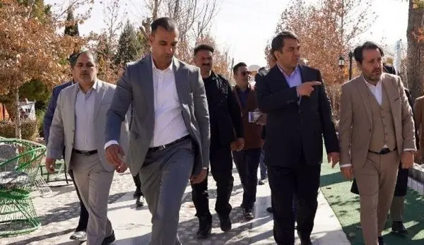 بازدید استاندار کرمان از طرحهای محور هفت باغ علوی  از احداث مرکز پت اسکن تا بازدید از مجموعه  کم نظیر گردشگری ابیت