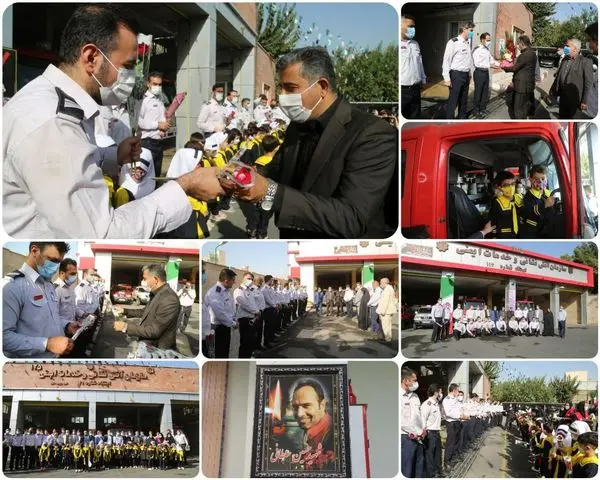 آتش نشانان تجلی ایمان، ایثار، شجاعت و عشق هستند