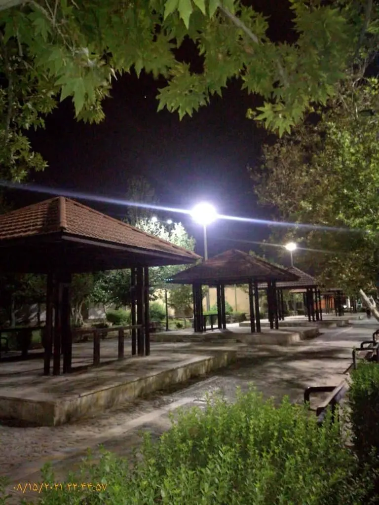 ارتقای روشنایی بوستان به منظور از بین‌بردن فضاهای بی‌دفاع شهری در قلب طهران

