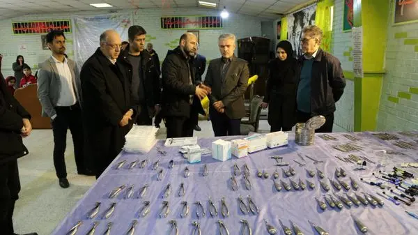 ارائه خدمات درمانی رایگان به نیت حاج قاسم در باب الرضای تهران

