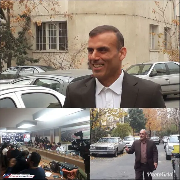 حضور پرسپولیسیها در نشست خبری سیدجلال حسینی + عکس