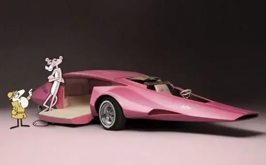 فروش اتومبیل پلنگ صورتی در مزایده اینترنتی+عکس
