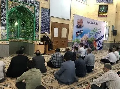 گرامیداشت پیروزی جبهه مقاومت فلسطین در مناطق نفتخیز جنوب

