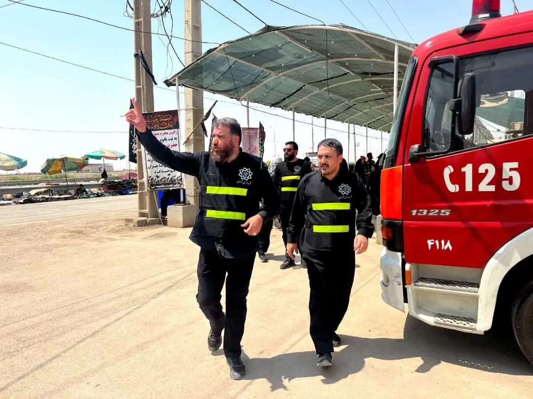 موکب شهید همدانی شلمچه با ویژگی بین المللی آماده خدمات رسانی به زائرین شد