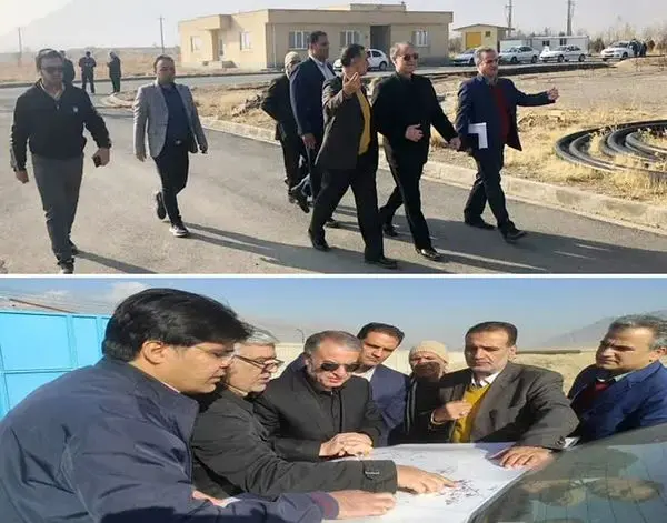 بازدید نماینده مردم شهرستان شازند در مجلس شورای اسلامی از پروژه های در دست اجرای آب و فاضلاب