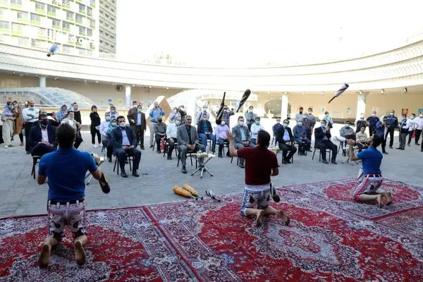 شهر زیر زمینی میزبان پهلوانان شد