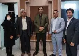 بازدید معاونت بازاریابی و فروش بیمه آرمان ازشعبه کرمان