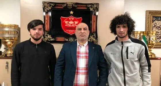بازیکنان تاجیک پرسپولیس رسما قراردادشان را امضا کردند