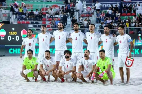 سقوط دو پلهای تیم ملی فوتبال ساحلی در رنکینگ جهانی