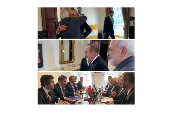 دیدار وزرای امور خارجه ایران و ترکیه در استانبول