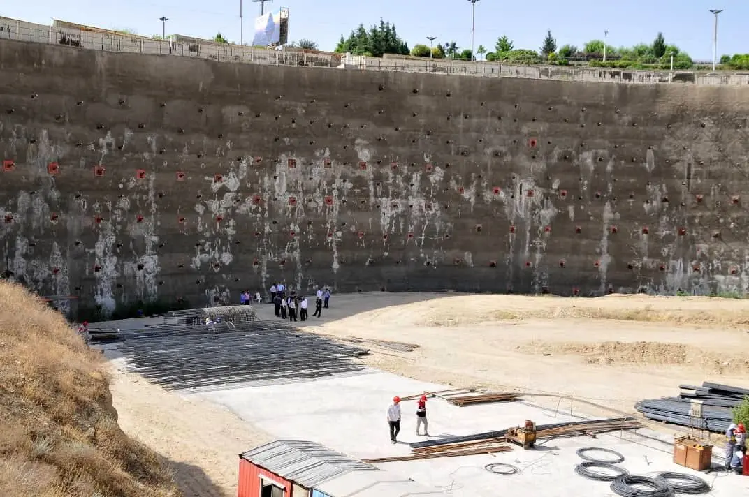 بررسی تخصصی عملیات ایمن سازی گود برج میلاد 