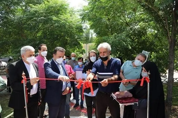 نخستین غرفه پسماند ، ورزش شهر تهران در منطقه 16 افتتاح شد