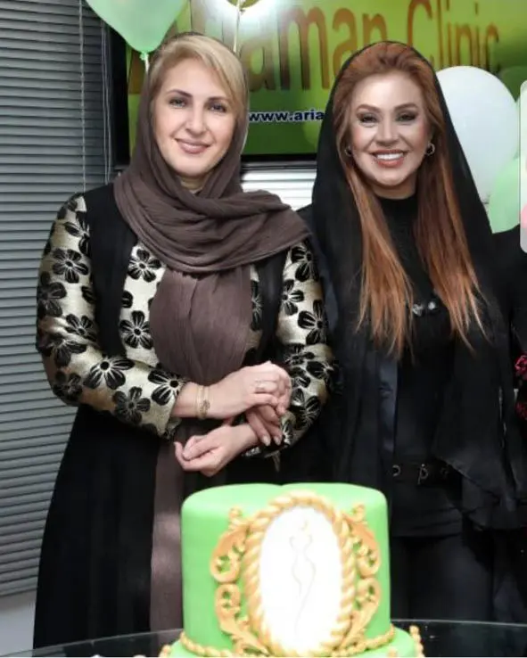 تیپ و ظاهر متفاوت دو بازیگر زن تلویزیون در کلینیک زیبایی+عکس