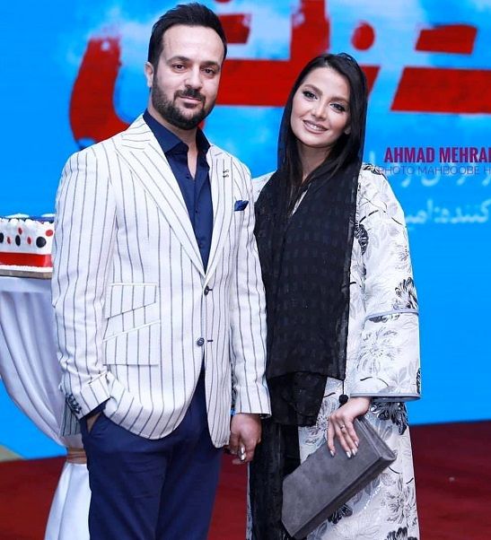 احمد مهرانفر به همراه مونا فائز پور+عکس