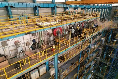 انجام موفقیت‌آمیز تعمیرات سالانه خط تولید شرکت ورق خودرو چهارمحال و بختیاری