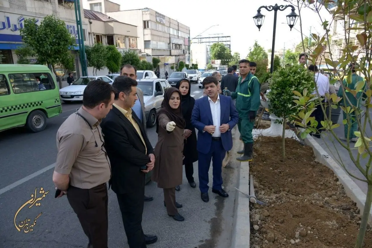 شهردار منطقه یک از مراحل پایانی رفیوژ سبز خیابان شریعتی بازدید کرد

