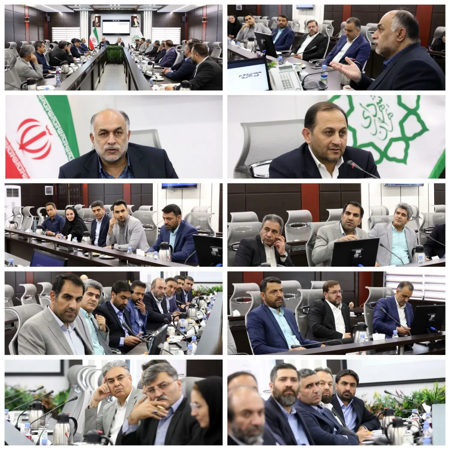جلسه بررسی مرحله دوم طرح ۳۶۰ درجه در منطقه ۳ برگزار شد
