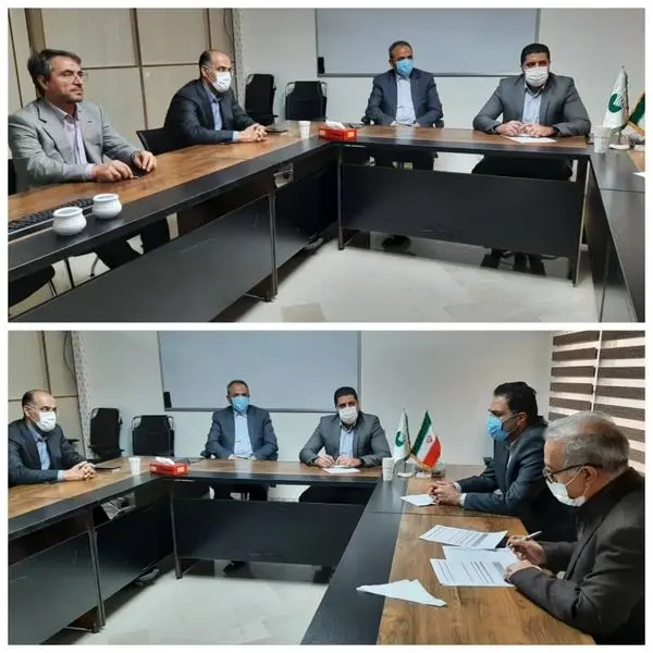 برگزاری جلسه حضوری معاون اعتباری و بین الملل با مدیریت شعب استان اصفهان