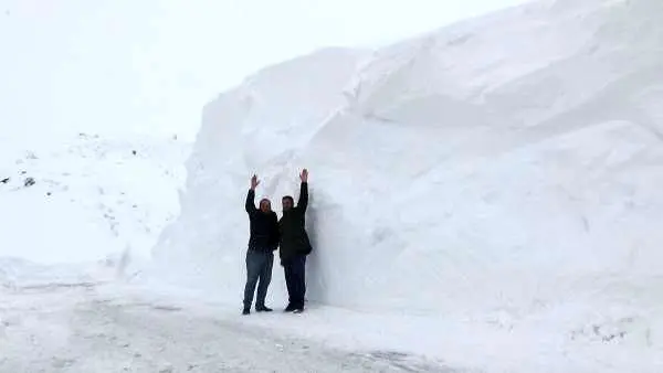 بارش 6 متری برف در ترکیه+ تصاویر