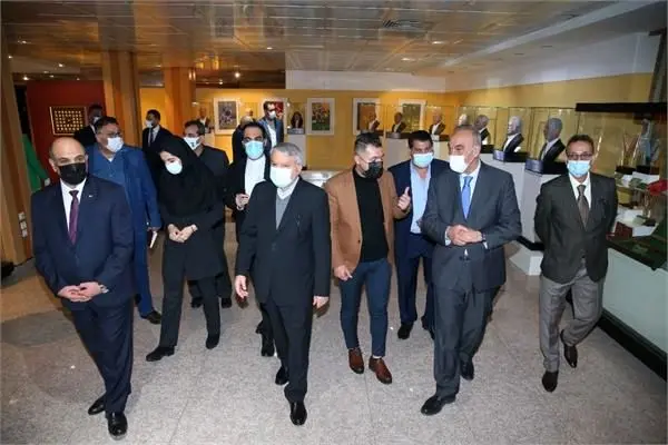 بازدید رئیس کمیته ملی المپیک عراق از موزه ملی ورزش المپیک و پارالمپیک
