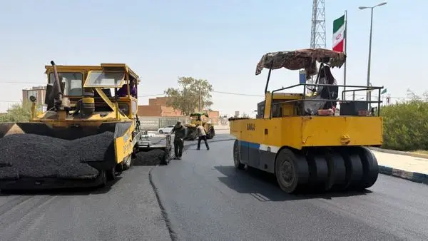نهضت آسفالت همچنان بدون وقفه ادامه دارد


