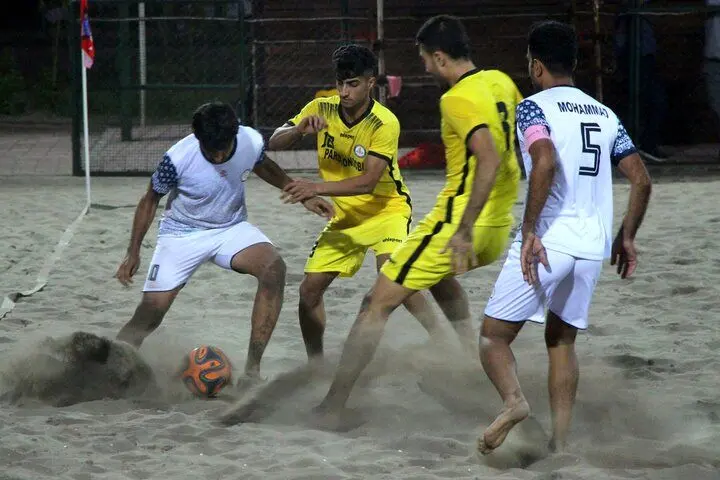 تغییر زمان یک دیدار از لیگ برتر ساحلی