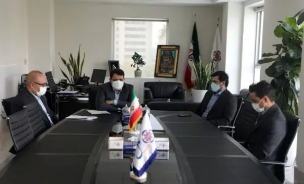 مراسم معارفه آقای عبداله هدایتی به عنوان سرپرست اداره سهام ومجامع موسسه اعتباری ملل
