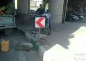 ارتقای ایمنی معابر منطقه ۱۹ با اجرای ۵۰۰۰ متر خط‌کشی محوری

