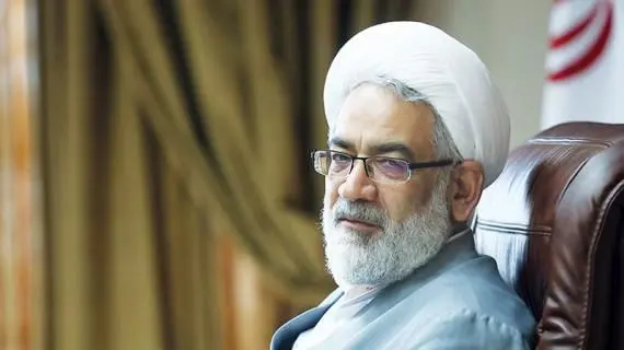 حضور دادستان کل کشور در مراسم راهپیمایی ۱۳ آبان +عکس