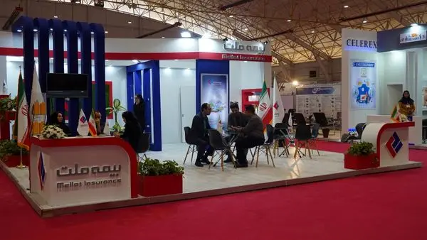 حضور بیمه ملت در پانزدهمین نمایشگاه بین‌المللی و تخصصی تجهیزات صنعت نفت، گاز و پتروشیمی