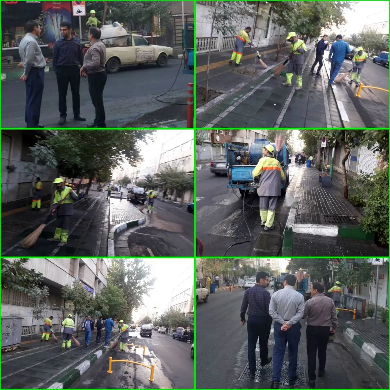 اجرای طرح چهارشنبه پاک در خیابان ایرانشهر

