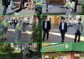 عملیات پاکسازی و ضد عفونی ۲۶۳ کارگاه‌ ساختمانی در ناحیه یک منطقه۹

