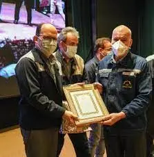 تجلیل از فولاد مردی در آن سوی مرزهای ترس و خستگی